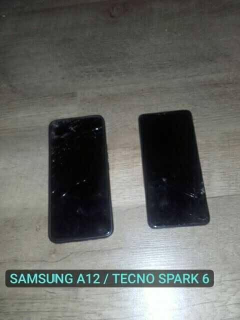 Samsung A12 TECNO SPARK 6