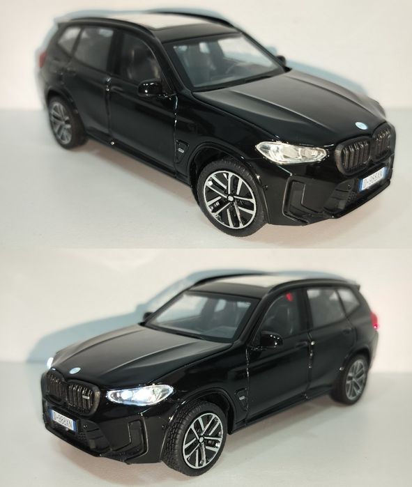 BMW X3M модель 1:30 Double Horses Металлическая звук свет