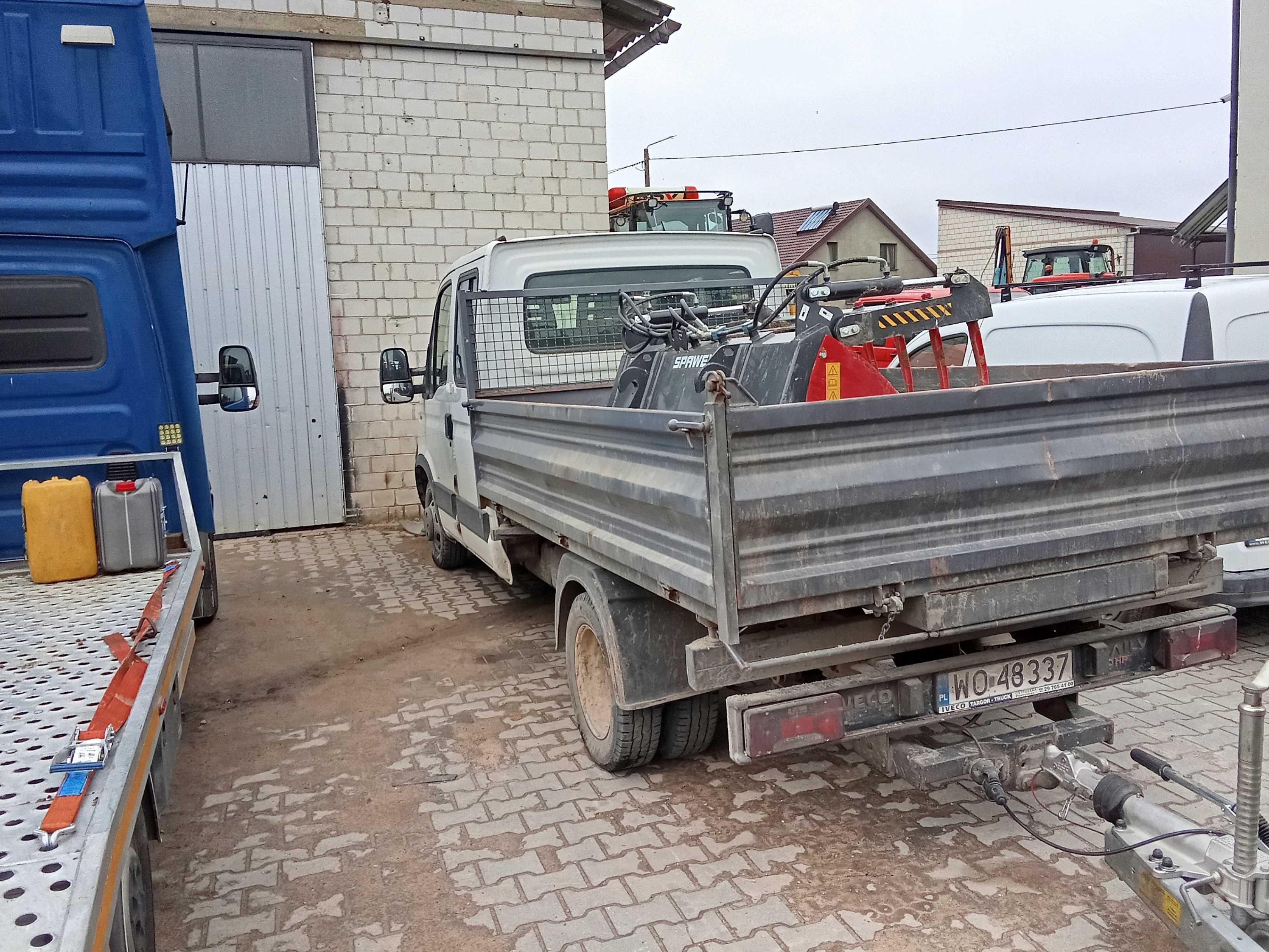 Iveco daily wywrotka doka 7 osób 35c18 2008r