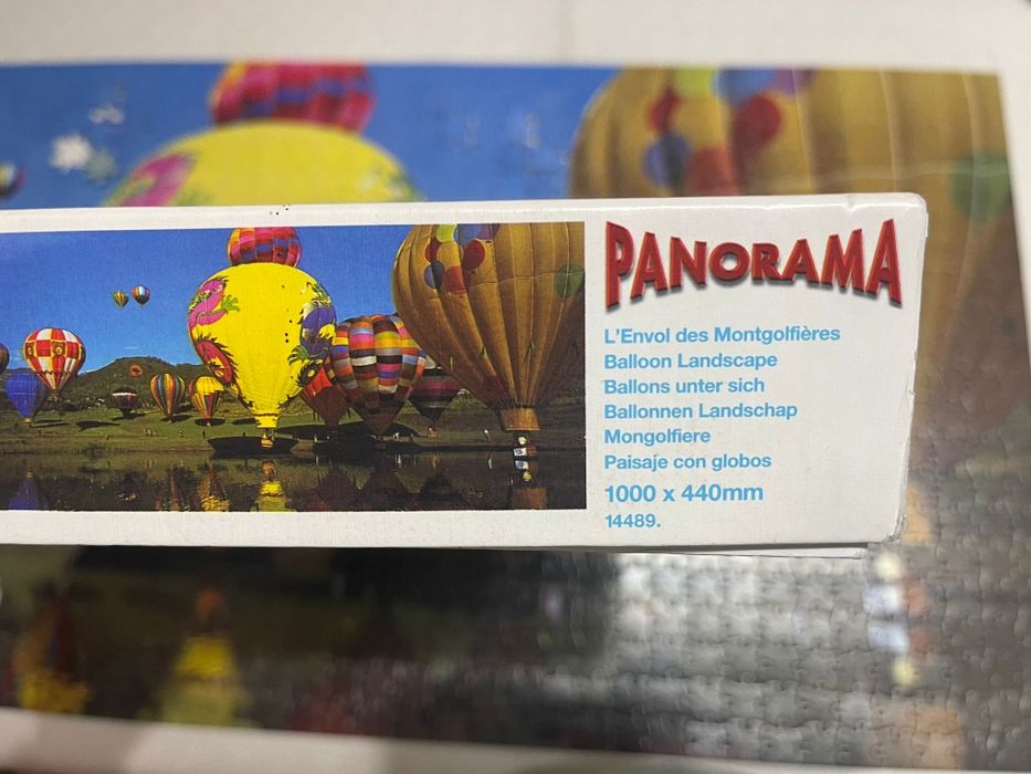 Puzzle panorâmico de 1000 peças
