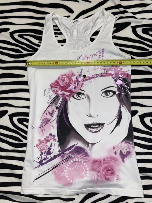 koszulka dziewczęca na ramiączka