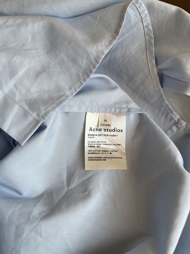 Блузка рубашка класса люкс Acne Studios