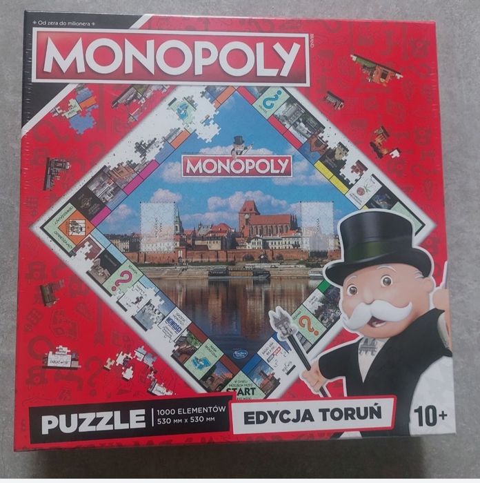 Nowe puzzle monopol Toruń monopoly