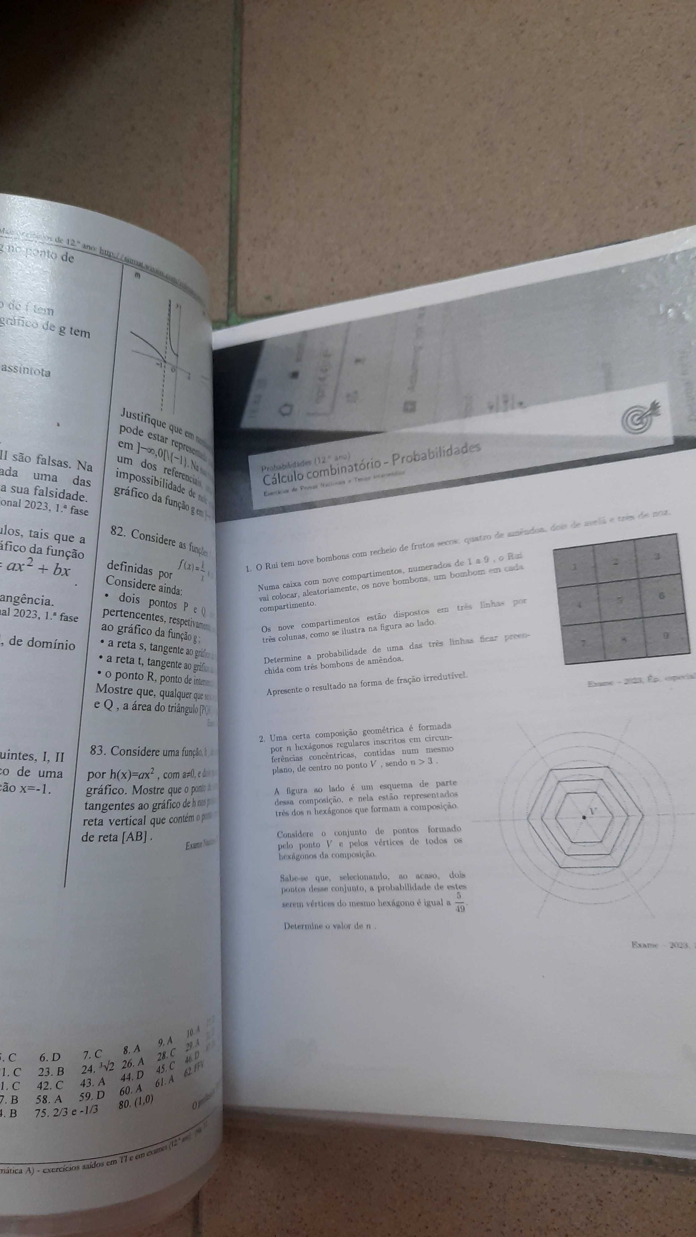 Livros exame Matemática A