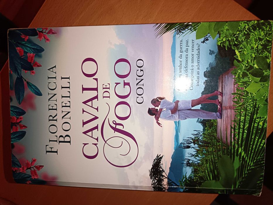 Livros da trilogia Cavalo de Fogo