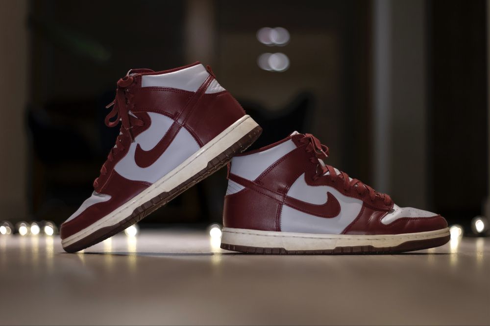 Nike dunk high „dark beetroot”