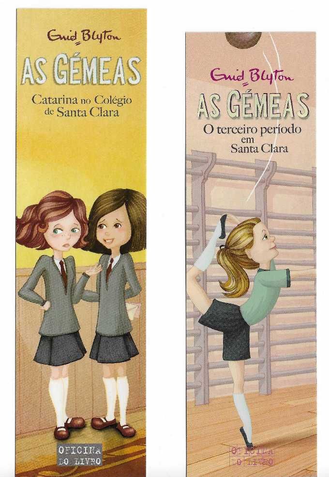 Marcadores de livros - As gemeas - 10 unidades - olx X10586