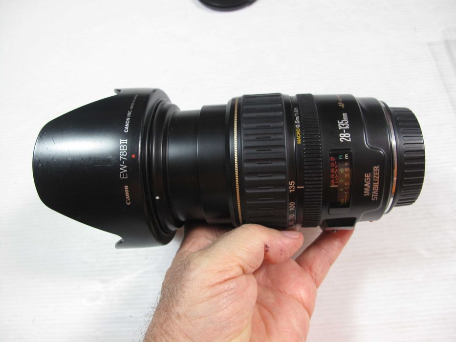 Canon 28-135mm Ultrasonic ideal para fotos e videos RAPIDA