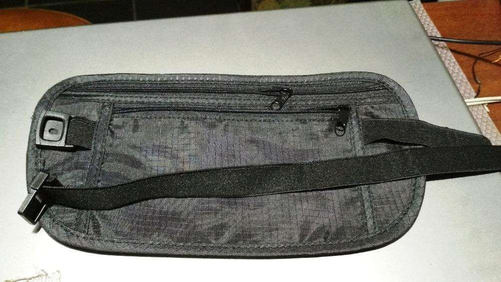 saco bolsa viagem cinto transporte dissimulado segurança dinheiro pass
