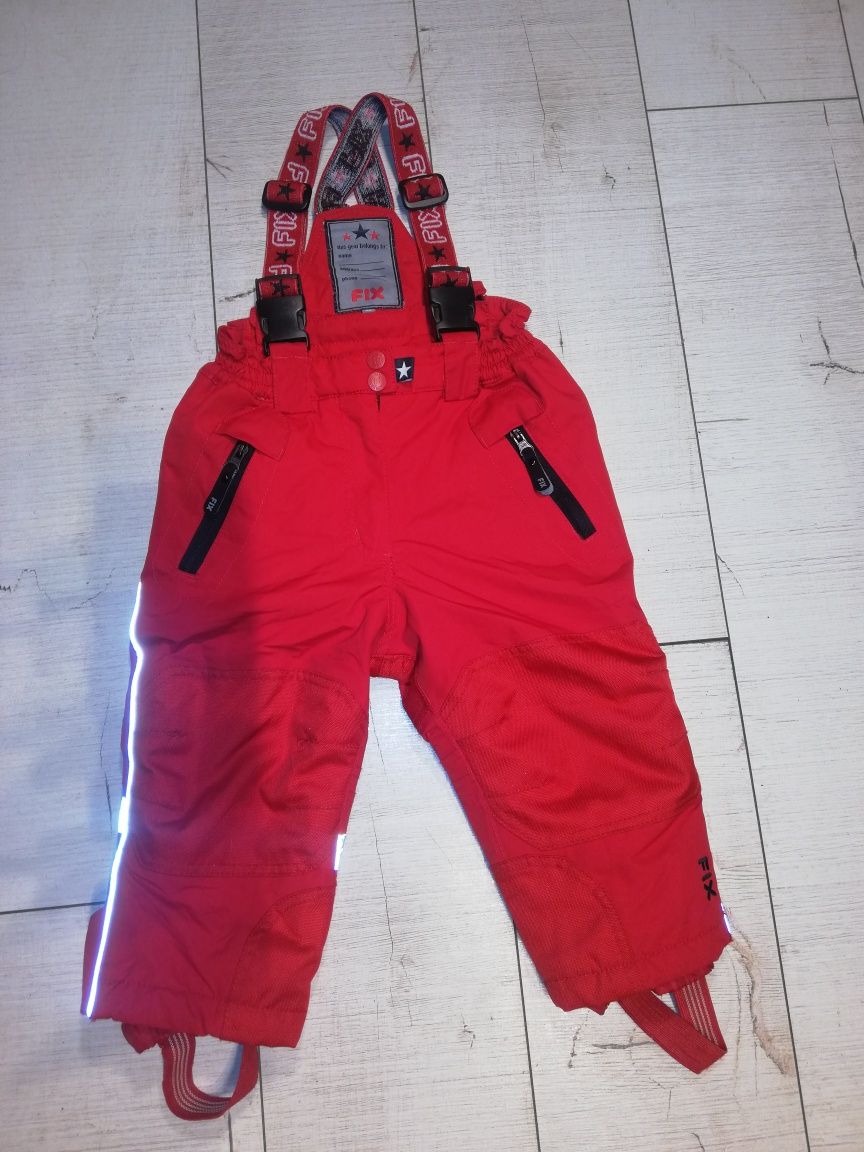 Spodnie dziecięce narciarskie FIX r.86