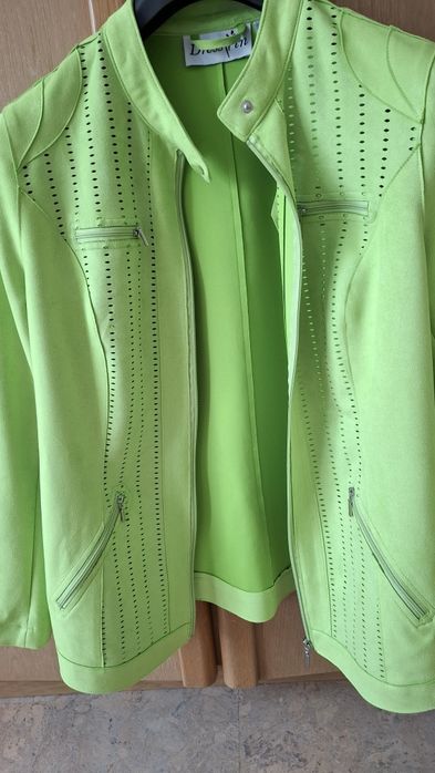 Żakiet damski zielony roz.40