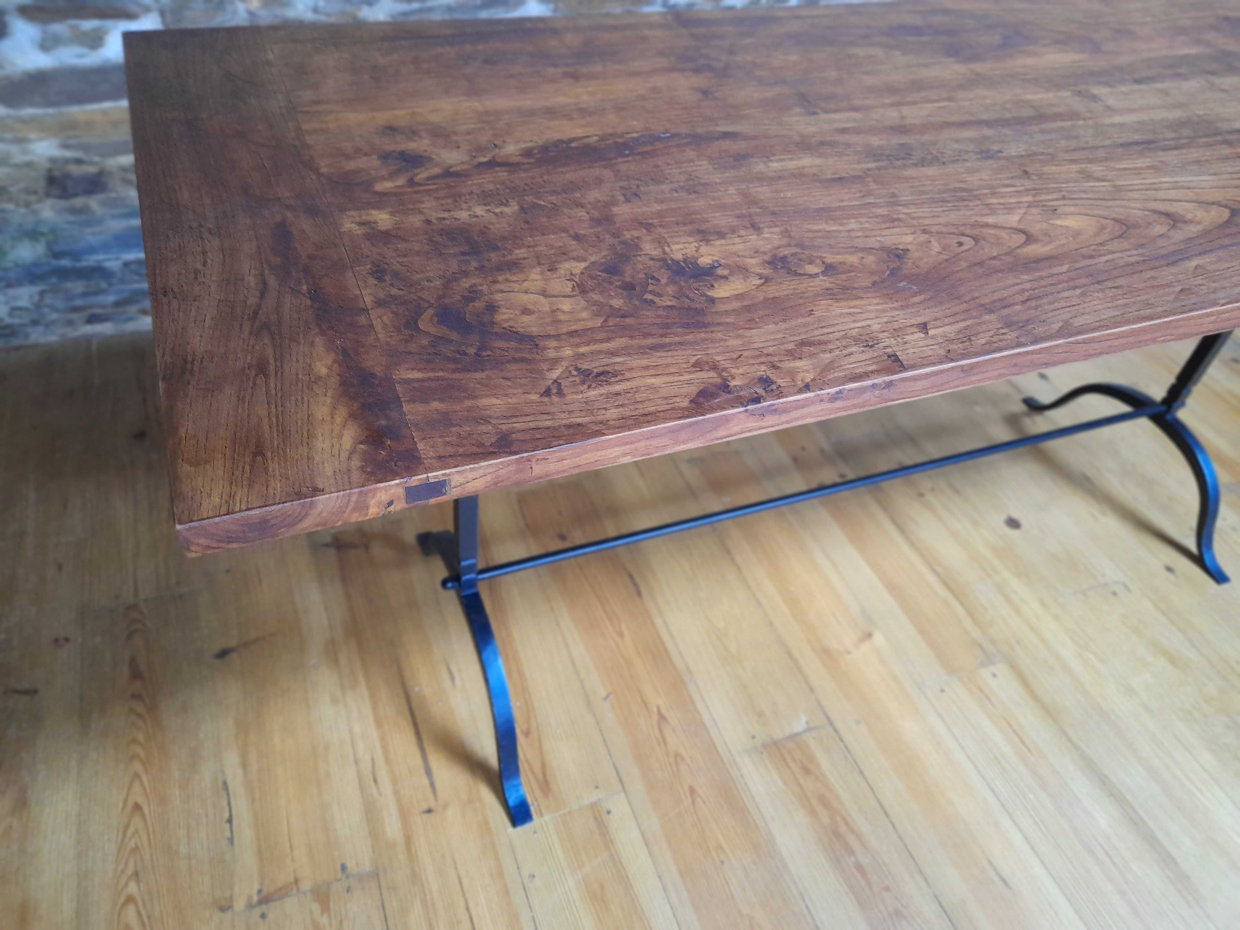 Antique Chestnut Dining Table - Mesa de Jantar Antiga em Castanha