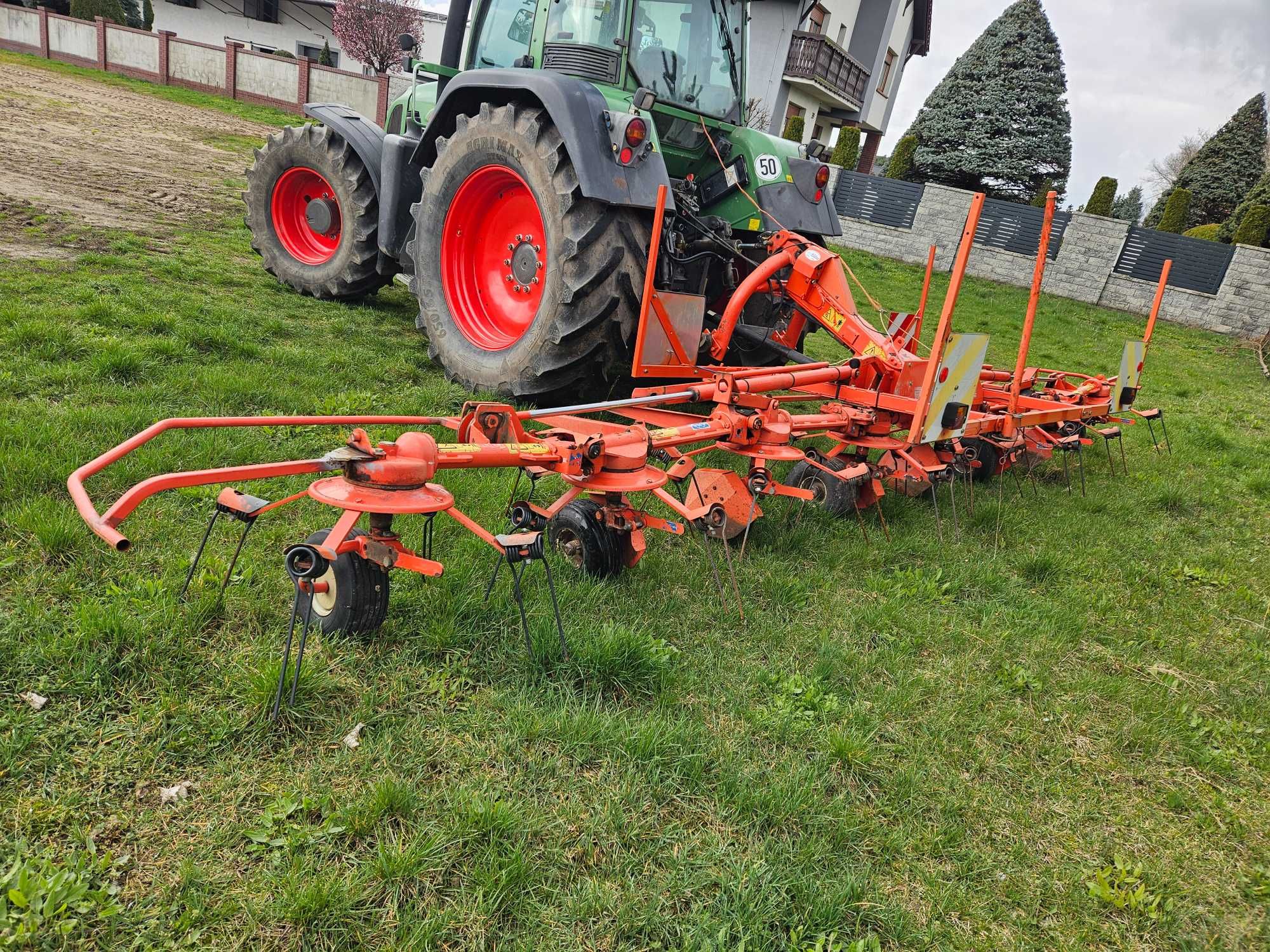 kuhn Gf 7601 przetrząsarka  krone claas