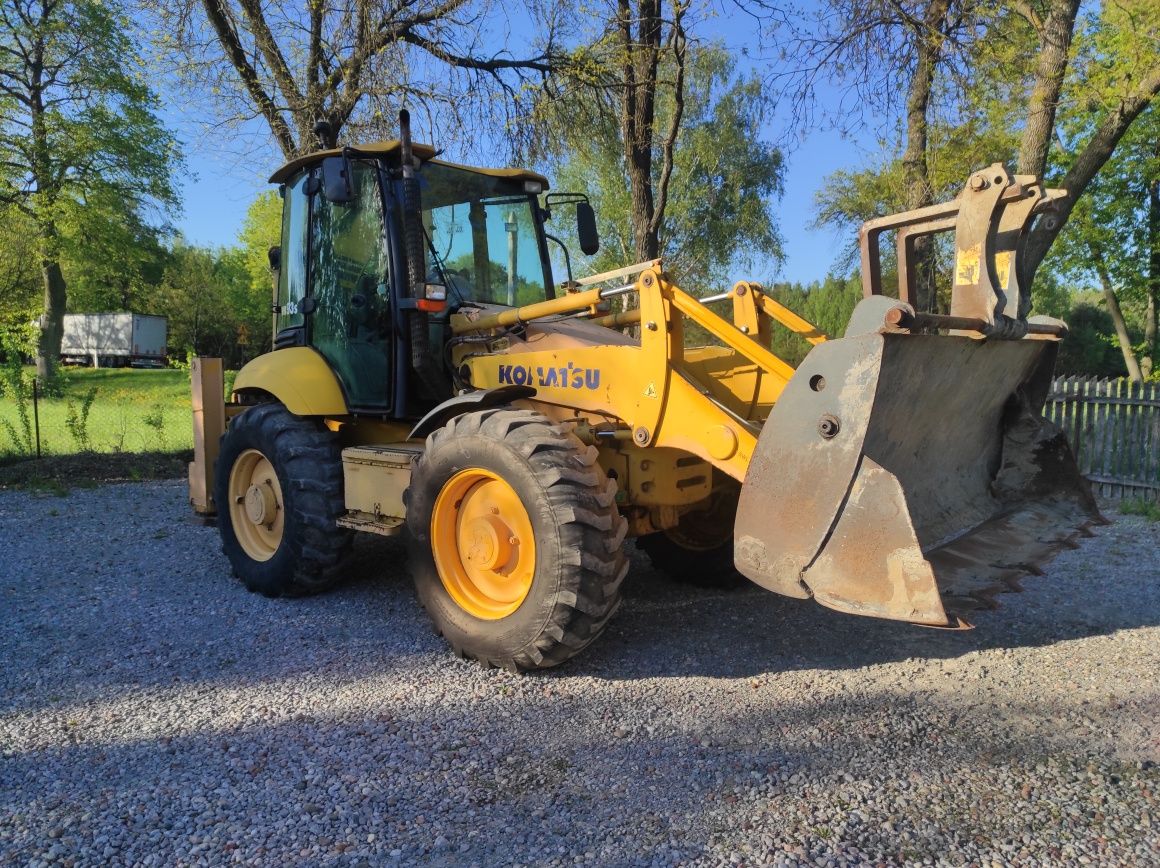 Koparko Ładowarka Komatsu WB 93S