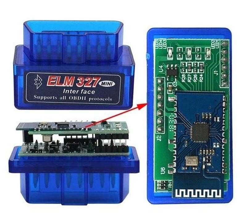 Автосканер ELM327 версия 1.5 чип PIC18F25K80 / 2 платы OBD2 Bluetooth