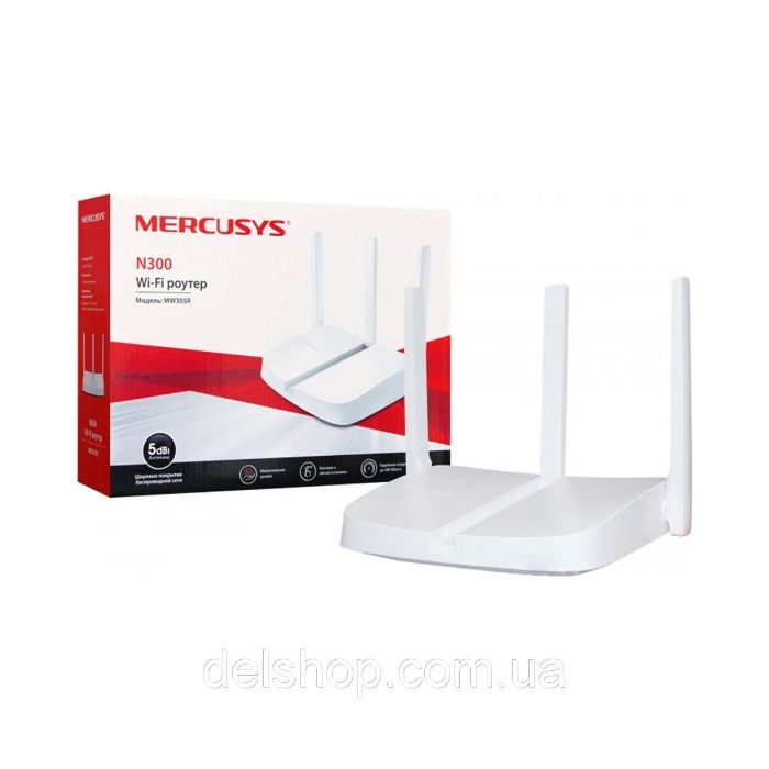 Новый WI-FI Роутер Mercusys MW305R v.2 300 Мбит/с