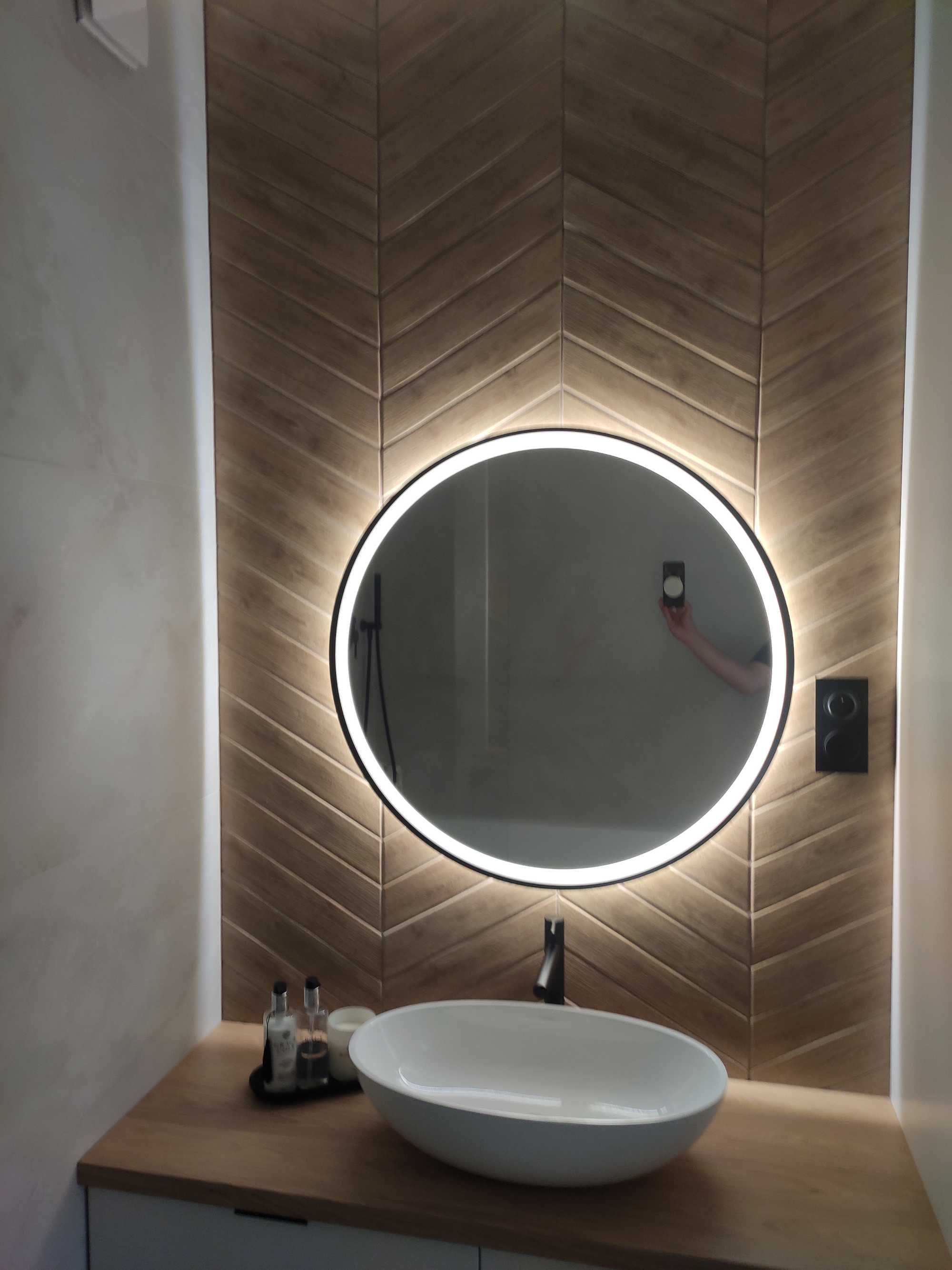 Azario Chevron Beige Mat Płytka uniwersalna jodełka, 40x8 cm