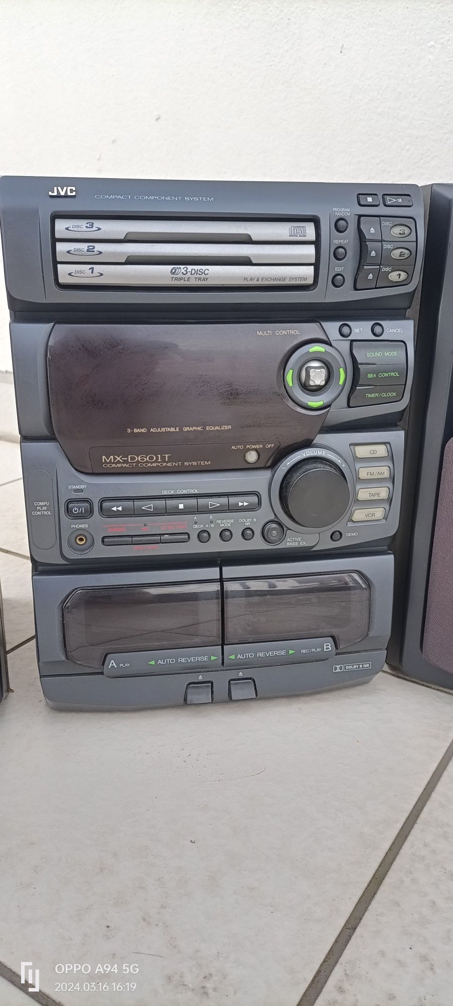 Aparelhagem JVC MX-D601T