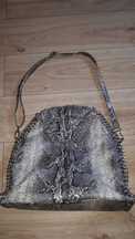 Torebka jak Stella McCartney, shopper, skora weza, lancuchy