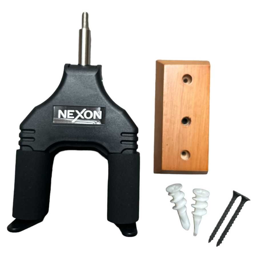NEXON KHG200W wieszak na gitarę zamykany + 3 piórka do gitary