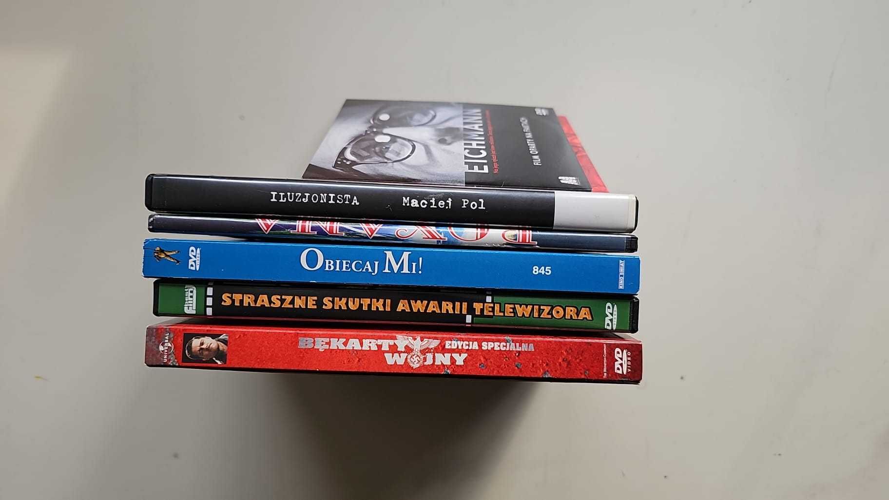 Zestaw 6 płyt DVD o różnorodnej tematyce