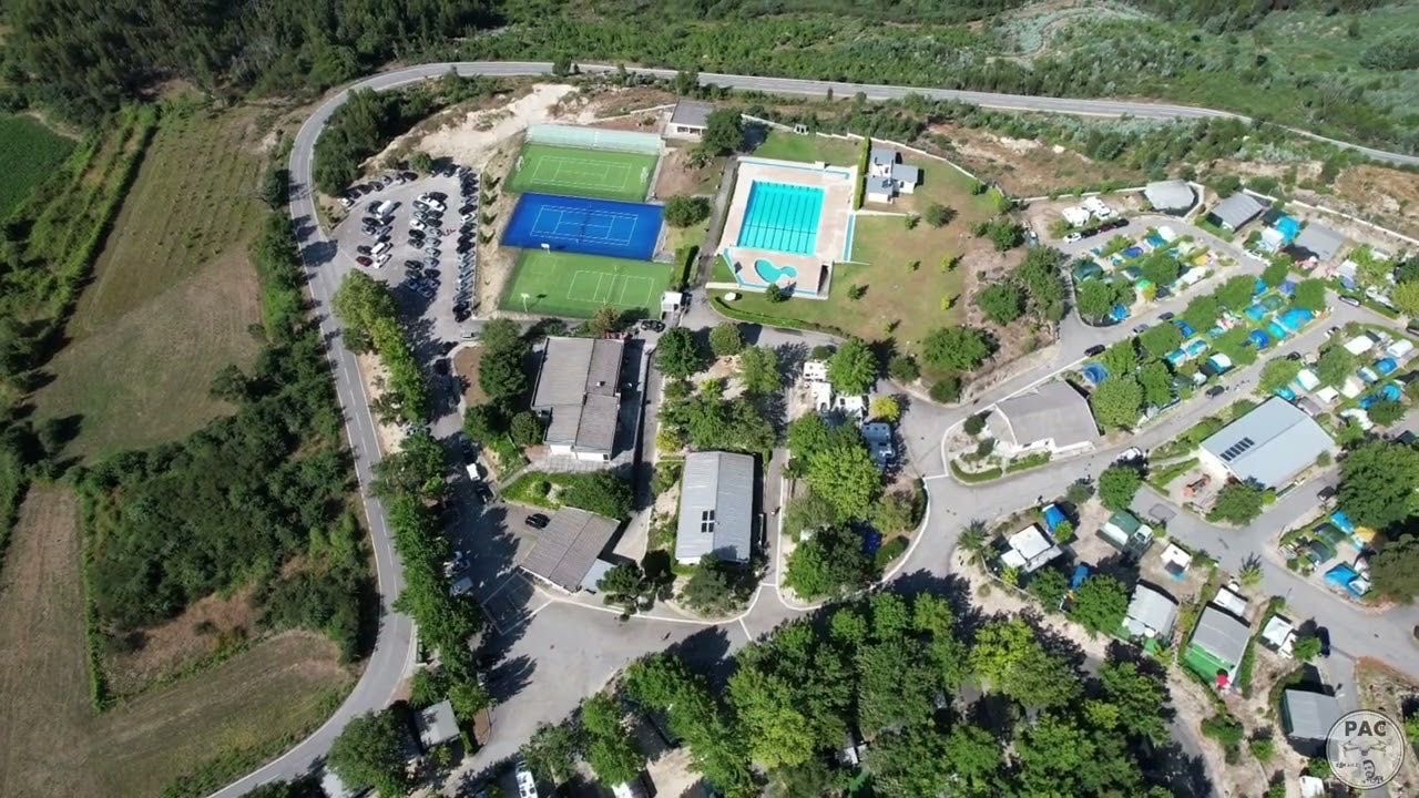 Lugar no parque de campismo em vouzela