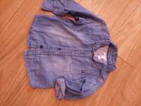 Koszula jeansowa dla chłopca- r.86