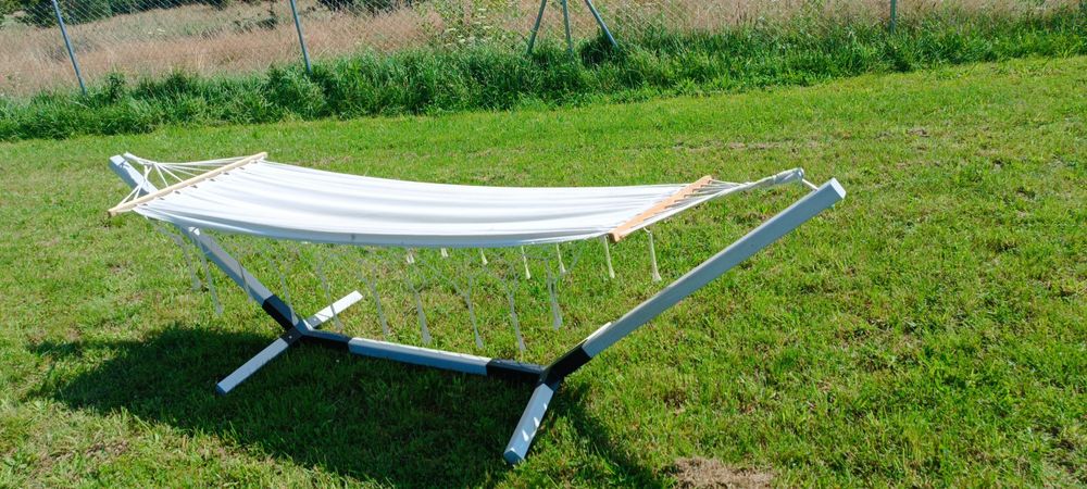 Stelaż i hamak bawełniany BOHO