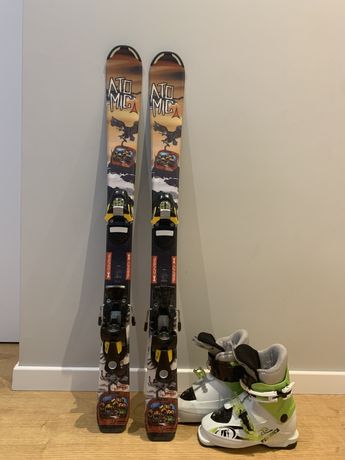 Narty dziecięce + buty narciarskie
