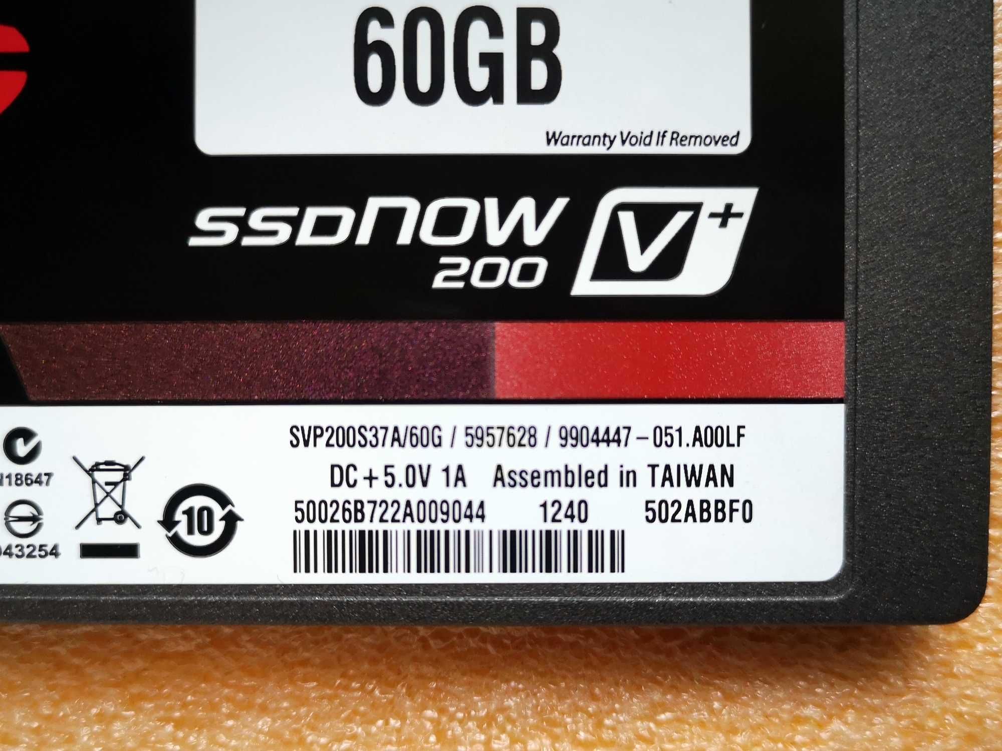 SSD накопичувач    Kingston V+200   (SVP200S37A/60G)   60 Gb