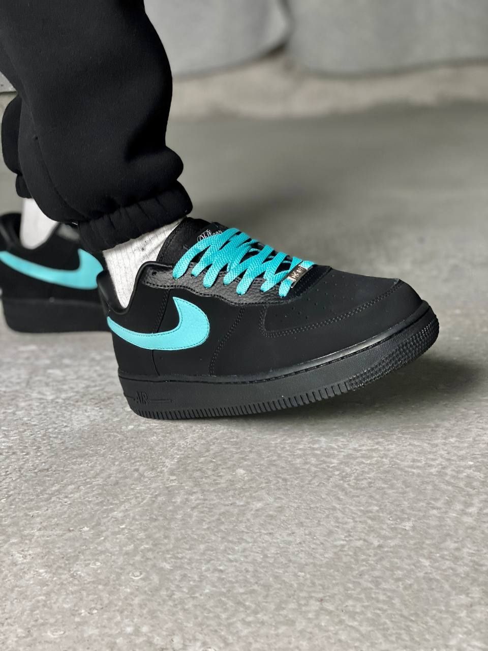 Nike Air Force 1 Low SP Tiffany And Co. 'BLACK/TIFFANY BLUE'