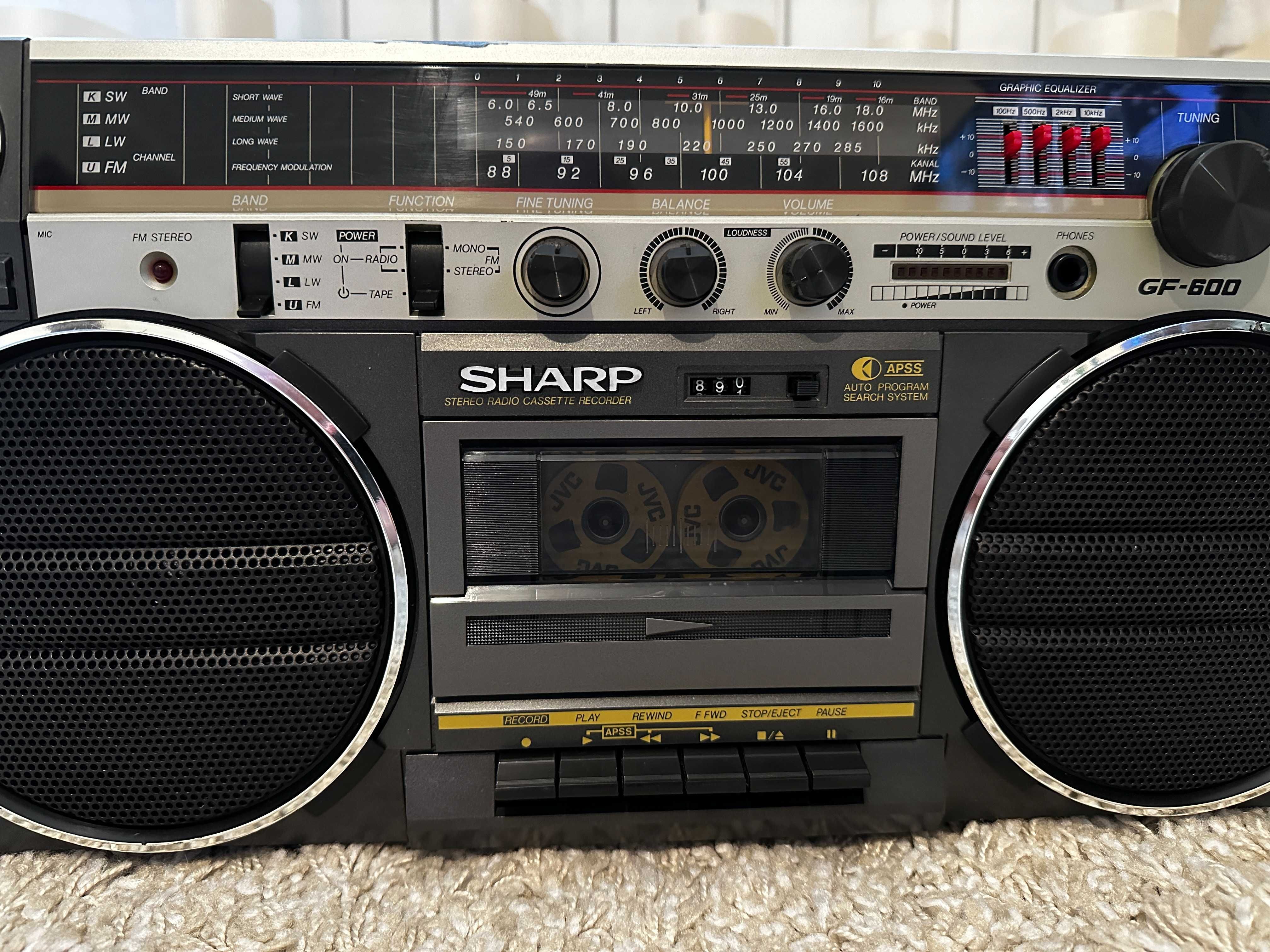 магнитола бумбокс SHARP GF-600H{BR}