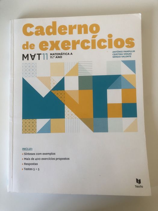 Mat 11°ano - caderno de atividades de matemática