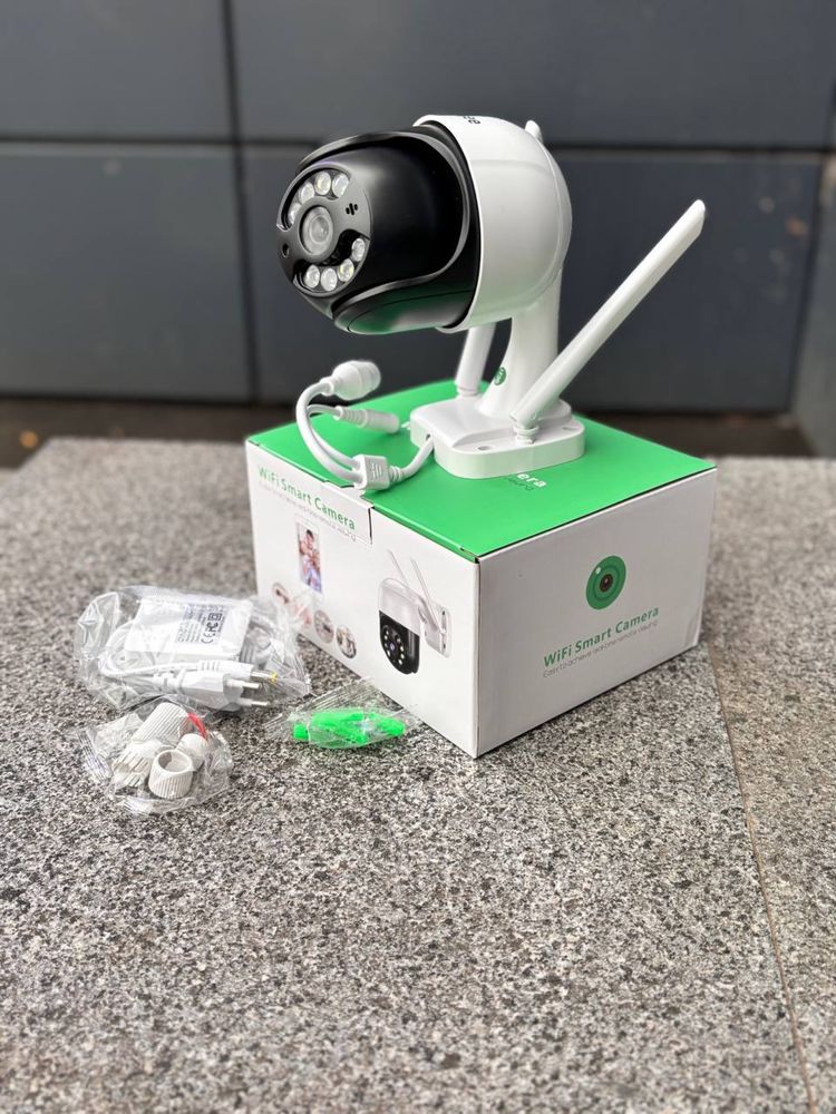 Камера видеонаблюдения Icsee WIFI IP PTZ поворотная уличная internet
