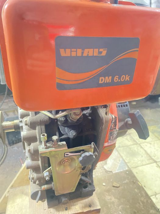 Двигун на мотоблок vitals дизельний 6к.с.!
