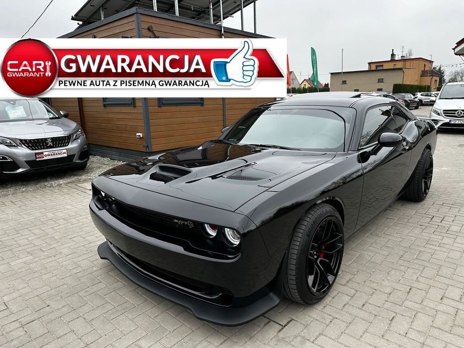 Dodge Challenger hellcat 6.2 benz. 717KM Automat Gwarancja Zamiana Zarejestrowany
