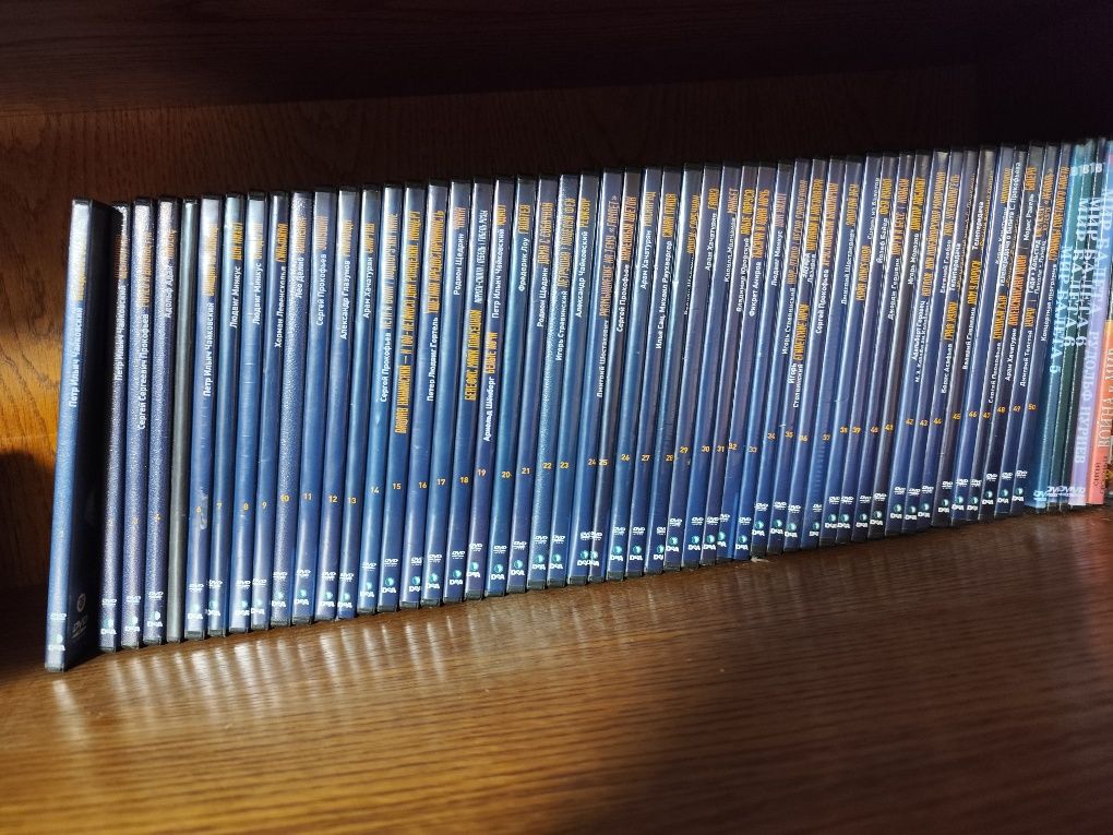 Полная коллекция дисков Балет 50 шт