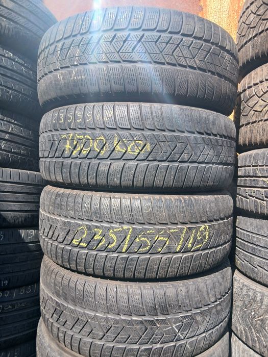 235/55/19 пирелли ранфлэт 5.5мм зима 4шт 6000грн)