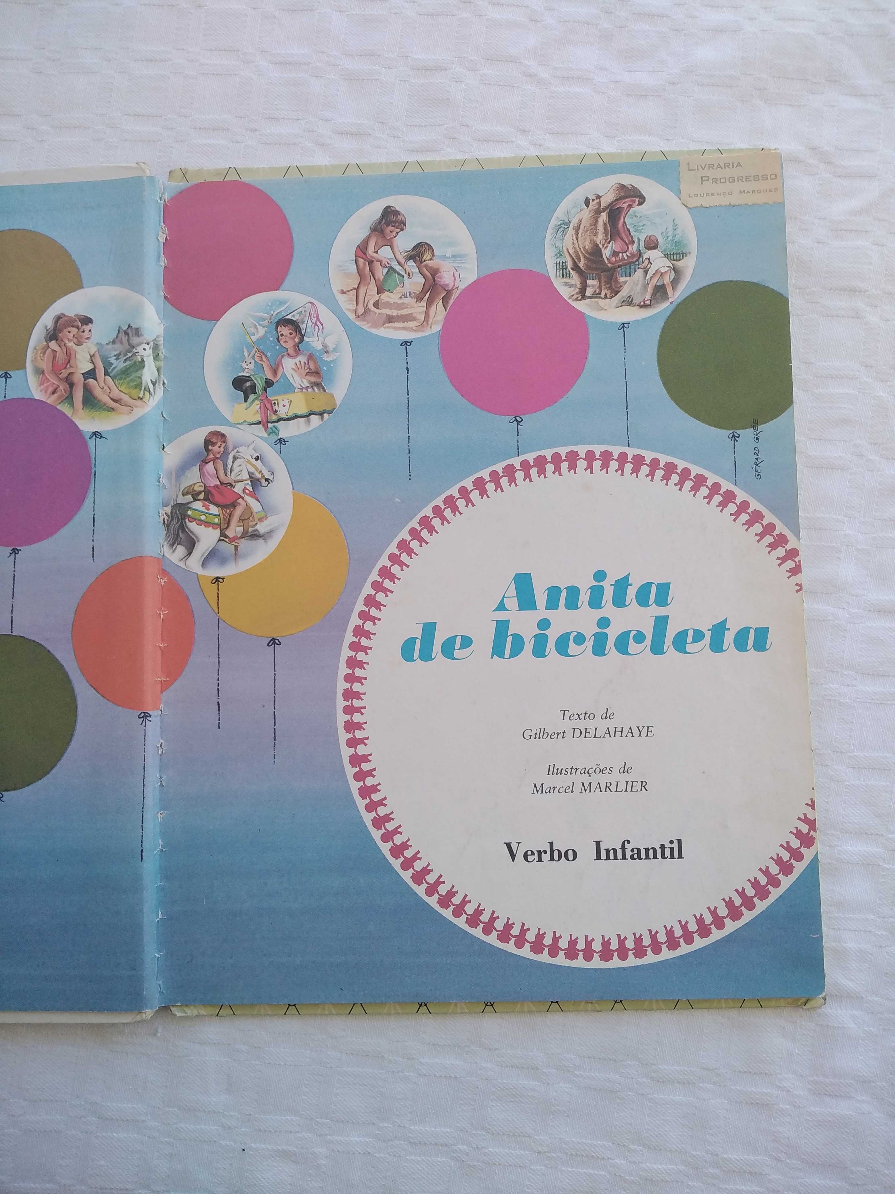 Livro Anita de Bicicleta