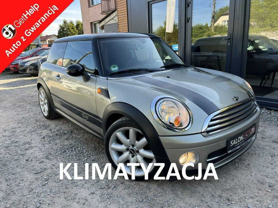 MINI Cooper 1.6 Oryginal Lakier Klima 6biegów Grzane Fotele Alu KS Serw Stan BDB