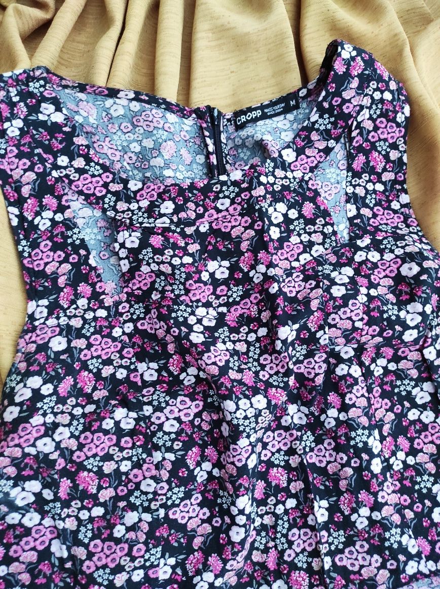 196. Sukienka letnia Cropp r. M r. 10 r. 38