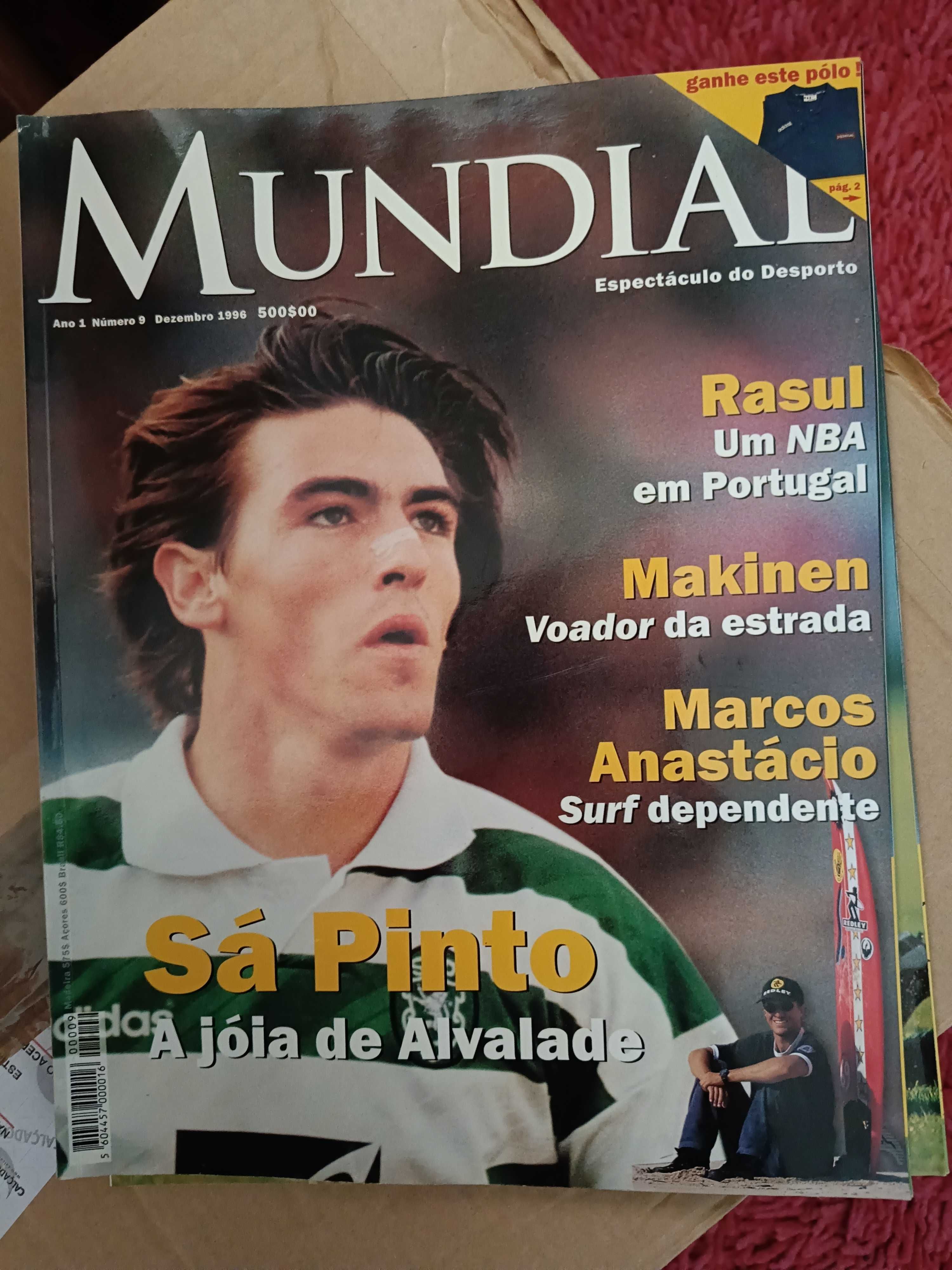Vendo revistas Mundial em excelente estado