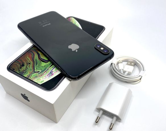  iPhone XS Max 256GB Black Dobry Stan, 87% kondycji baterii