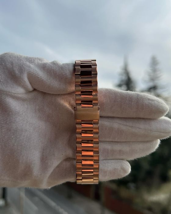 Seiko Mod Nautilus Rosegold