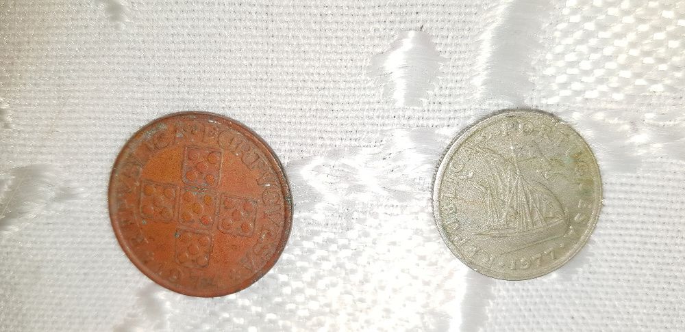 moedas de coleçao - centavos / escudos