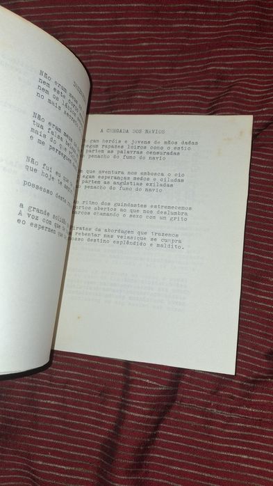 Ary dos Santos antologia poesia raro