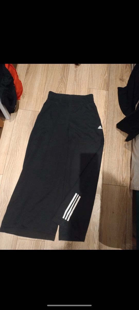 Szerokie spodnie adidas  dresy viral