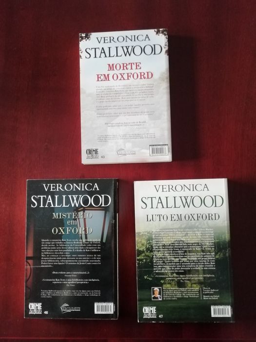 Verónica Stallwood, "Morte em Oxford"... e outros