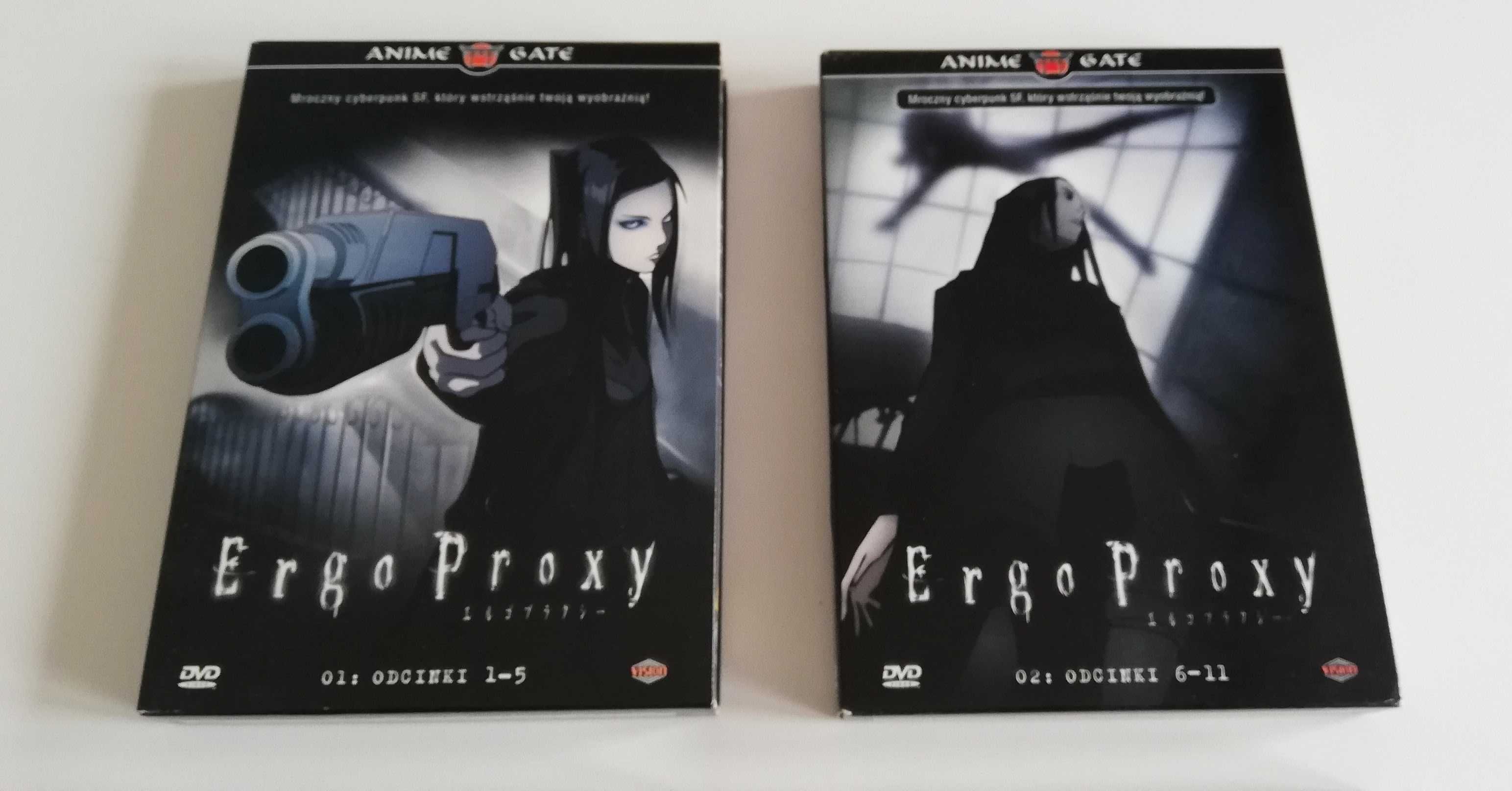 Ergo Proxy, Anime, Komplet 4 DVD , Booklet, Unikat, PL