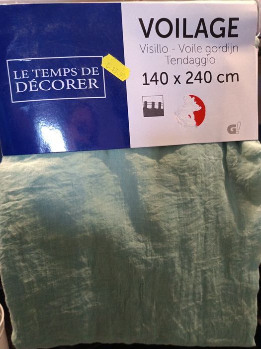 Zasłona 140x200 zielona 1 szt